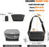 Cwatcun Camera Sling Bag Small, DSLR Compact Camera Shoulder Bag Crossbody, Photography Bag Case Purse for Canon Nikon