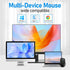 INFINMIND 4-Level Wireless Bluetooth Side Scroll Mouse with Multi-Device, Ergonomic Computer Mice with Smart Flying