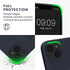 kwmobile 13 Case Compatible with Apple iPhone - Case with Hand Strap and Stand Soft TPU Silicone Coating - Blueberry