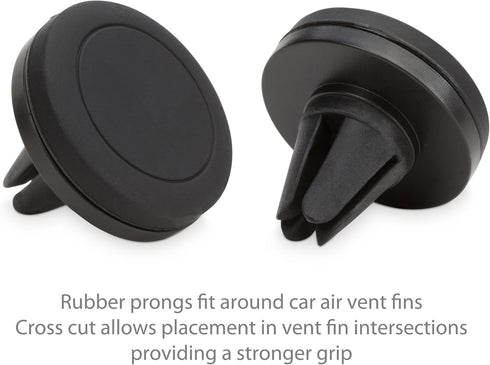 BoxWave Car Mount Compatible with Samsung Galaxy A71 5G - Minimus MagnetoMount, Magnetic Holder
