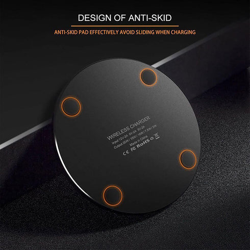 20W Max Fast Wireless Charging Pad Compatible with iPhone 11, 12, 13, 14 15 Pro/Pro Max, Samsung Galaxy/Note