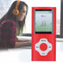 Jectse MP3 MP3 MP4 64GB Bluetooth Player, Ultra Slim Player Portable Music Player with Small Memory Card, Noise