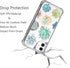 Succulent Clear Case for iPhone 11 Year 2019, Floral Back Cover, Cute Design Transparent Flexible TPU Bumper