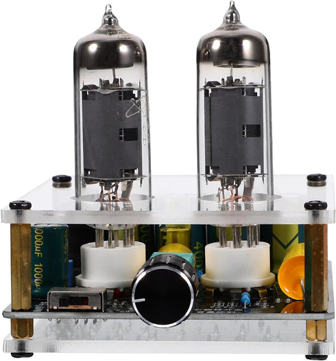 Veemoon Tube Amplifier Hi-fi Stereo Preamp Pre-amp for Record Player Pre-amp for Phono Preamp Home Theater Amplifier