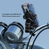 BRCOVAN Handlebar Mount with 1'' TPU Ball Compatible with RAM Mounts B Size Double Socket Arm, Aluminum Material