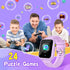 Smart Watch for Kids, Gift for Girls Age 6-12, 24 Puzzle Games, HD Touchscreen, MP3 Music, Video, Pedometer, Flashlight