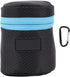 Neoprene Camera Lens Case Bag, Waterproof Protective Pouch with Zipper for DSLR Camera Lens (S)