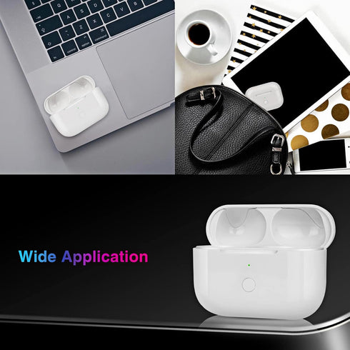 Wireless Charging Case for AirPods Pro 1st & 2nd Generation, Replacement Charger Case with Sync Button