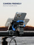 Bike Phone Mount for Electric, Mountain, Scooter, and Dirt Bikes, Universal 360° Bicycle Handlebar Holder for iPhone