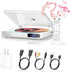 Mini DVD Player with HiFi Built-in Speakers, Region Free DVD Players for TV, HDMI & AV Output, Super Small CD/DVD