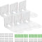 Sumnacon 6PCS Wall Mount Camera Shelf- Metal Small Wall Shelf with Adhesive,Universal Small