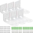 Sumnacon 6PCS Wall Mount Camera Shelf- Metal Small Wall Shelf with Adhesive,Universal Small