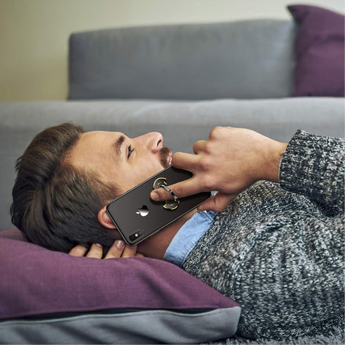 Bat Phone Ring Stand Holder - OATSBASF 360 Degree Rotation Cell Phone Ring Holder Compatible with iPhone 16/15/14/13/12