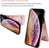 KIHUWEY Compatible with iPhone Xs Max Case Wallet, Premium Leather Magnetic Clasp Protective Cover, Rose Gold