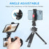 ULANZI Universal Phone Tripod Mount with Cold Shoe, Adjustable Clamp Holder for iPhone 11 Pro Max, Samsung Galaxy