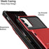 Vofolen Compatible with iPhone 12 Case - 5G Wallet with 4-Card Slot, Dual Layer Protective Back Cover