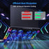 Laptop Cooling Pad with 12 Quiet Fans, Slim Portable for 12-17.3 Inch Laptop, Ergonomic Gaming Cooling Fan Pad