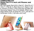 Tablet Stand Holder, Aluminum Solid Portable Desktop Dock for iPad Air Mini Pro, Phone 14 13 11 XR MAX XS Max XR X Plus