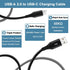 MATEIN 15ft USB C Cable - Extra Long Type C Fast Charging Cable, Nylon Braided, Compatible with Samsung & LG