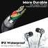 Wired Earbuds with Microphone, in Ear Headphones with Heavy Bass & Noise Isolation, Compatible with Samsung, Tablet,