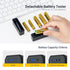 KIWIFOTOS 58 Slots Battery Case Holder with Tester, IP67 Waterproof Outdoor Storage Organizer for AA AAA Batteries