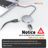 USB 3.0 to Dual HDMI Splitter for 2 Monitor Extended Display, 4K/1080P External Graphics Card for Windows and Mac
