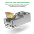 Shielded RJ45 Cat5 Cat6 Pass Through Connectors, 3 Prong 8P8C Gold Plated Pass-Thru Modular Data Plug, 20Pack