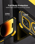 iPhone 14 Pro Case, Compatible with MagSafe, Crystal Clear Case with Magnetic Ring, Multicolor Protective Shockproof