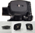 2-Pack Universal Quick Release Plate Set (43x43mm) for Velbon Tripods, Compatible with CX-444, CX-888, CX-460