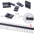 Twidec 600PCS 2.54mm Dupont Connector Kit, 1/2/3/4/5/6/7 Pin Housing with Male and Female Terminals