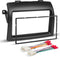 NuIth Double DIN Radio Dash Kit W/Radio Wire Harness for 2004-2010 Toyota