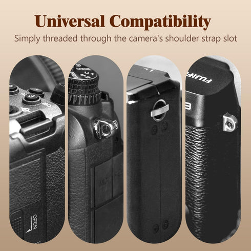 1.8-Inch Stylish PU Leather Camera Strap for Canon, Nikon & Sony