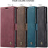 Samsung Galaxy Note 20 Wallet Case, Coffee Retro PU Leather Flip Cover with Card Slots and Kickstand