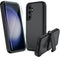 Samsung Galaxy S23 FE 5G Case - Heavy Duty, Military Grade, Shockproof, Dust-Proof, with Belt Clip Holster (Black)