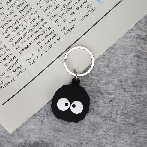 Soft Silicone Case Cover for Airtag, Compatible with Apple Air Tag Holder Keychain for Keys
