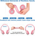 SIMOLIO Wired Headphones for Kids with Mic & Share Port, 75dB/85dB/94dB Volume Limit Children Headphone with Portable Bag for School/Travel, Sturdy Headband, Stereo Sound, Tangle-Free Cord (SM-903P)