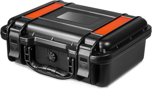 Waterproof Hard Case with DIY Customizable Foam Insert - 11 x 9 x 5in (Black)