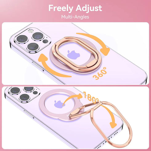 MINDSKY Mag-Safe Phone Stand, Compatible with iPhone 12/13/14/15 Mini/Pro/Pro Max, Removable Magnetic Grip