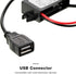 Weewooday 12v to 5v DC Converter Buck Module, USB Output Power Adapter, DC Car Power Converter Regulator (1 Piece)