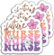 (3Pcs) Future Nurse Sticker Nursing Student Stickers, Waterproof Vinyl Decal for Books, Laptops, Tumblers, Water Bottles