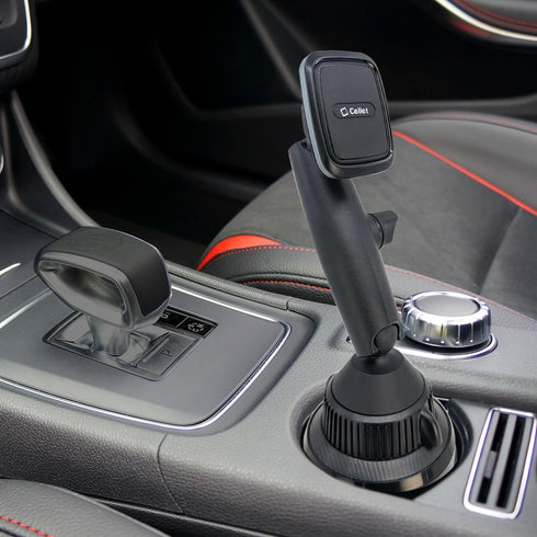 Cellet Cup Holder Phone Mount, Magnetic, for Apple iPhones and Samsung Galaxy Smartphones