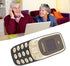 Jectse Mini Phone, Small Bluetooth Phone with Dual SIM, Unlocked Cell Phone with Voice Changer (Black and Gold)