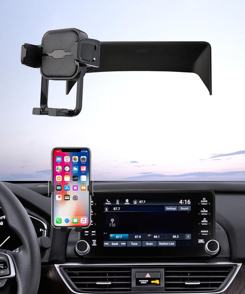 Masergogo Car Phone Holder for Honda Accord/Hybrid 2018-2022, 8" Screen Fixed Clip, Auto