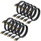 CEFOJQAO 4K HDMI Cable 6.6 FT 10-Pack, Shielded HDMI 2.0 Cable, Computer HDMI