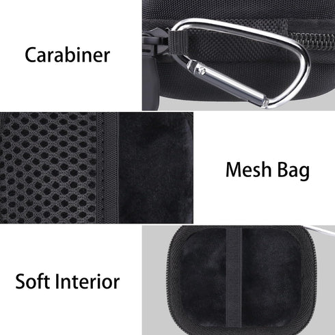 Baval for Anker Soundcore Work Portable AI Voice Recorder Hard Travel Case(Black Case)