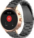 FitTurn Compatible with Rinsmola 2021 Smart Watch Band, Quick Release Classic Stainless Steel Metal Straps