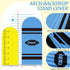 JarThenaAMCS 3Pcs Back to School Arch Backdrop Covers Crayon Ruler Notebook Arch Stand Fabric Cover for First Day