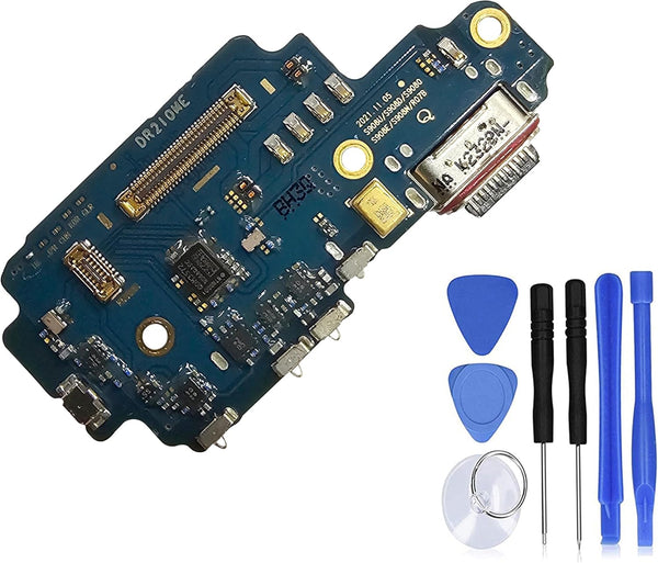 USB Charger Connector Charging Board Port Dock Flex Cable Replacement for Samsung Galaxy S22 Ultra S908 Series