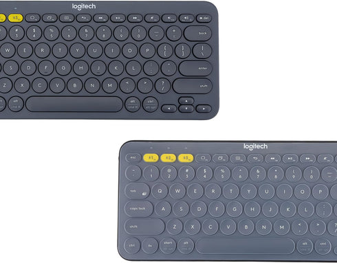 Keyboard Cover for Logitech K380 Multi-Device Bluetooth Keyboard, Transparent Silicone Protector Skin