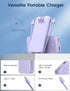 Portable Charger 12000mAh with Built-in Cable and AC Wall Plug, 22.5W Super Fast Charging for iPhone, Samsung, Tablets